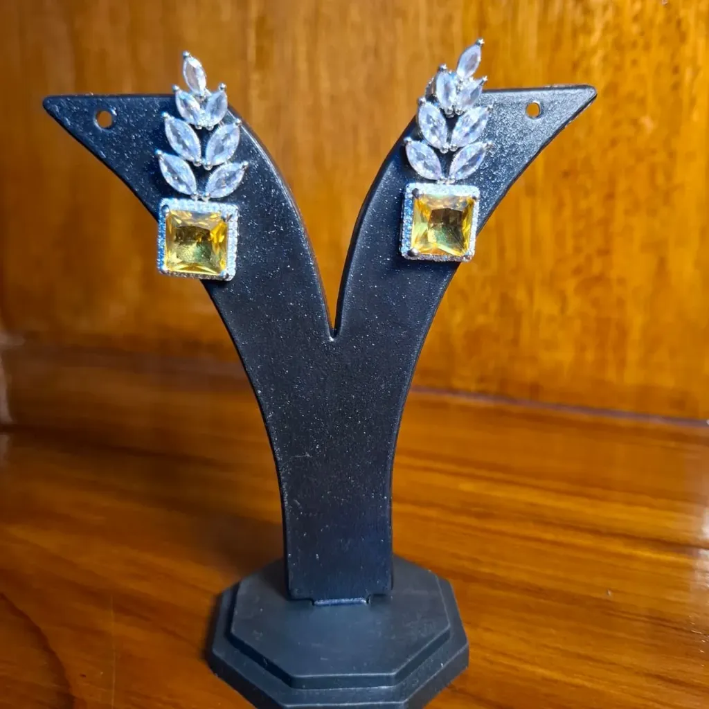 AD & Mosanite Earring