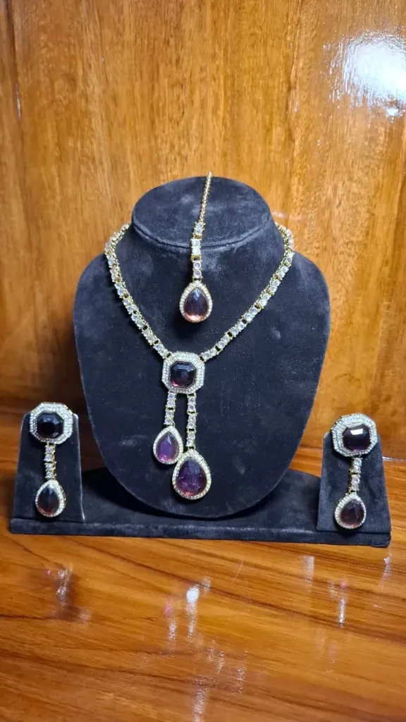 Purple Mosanite Set