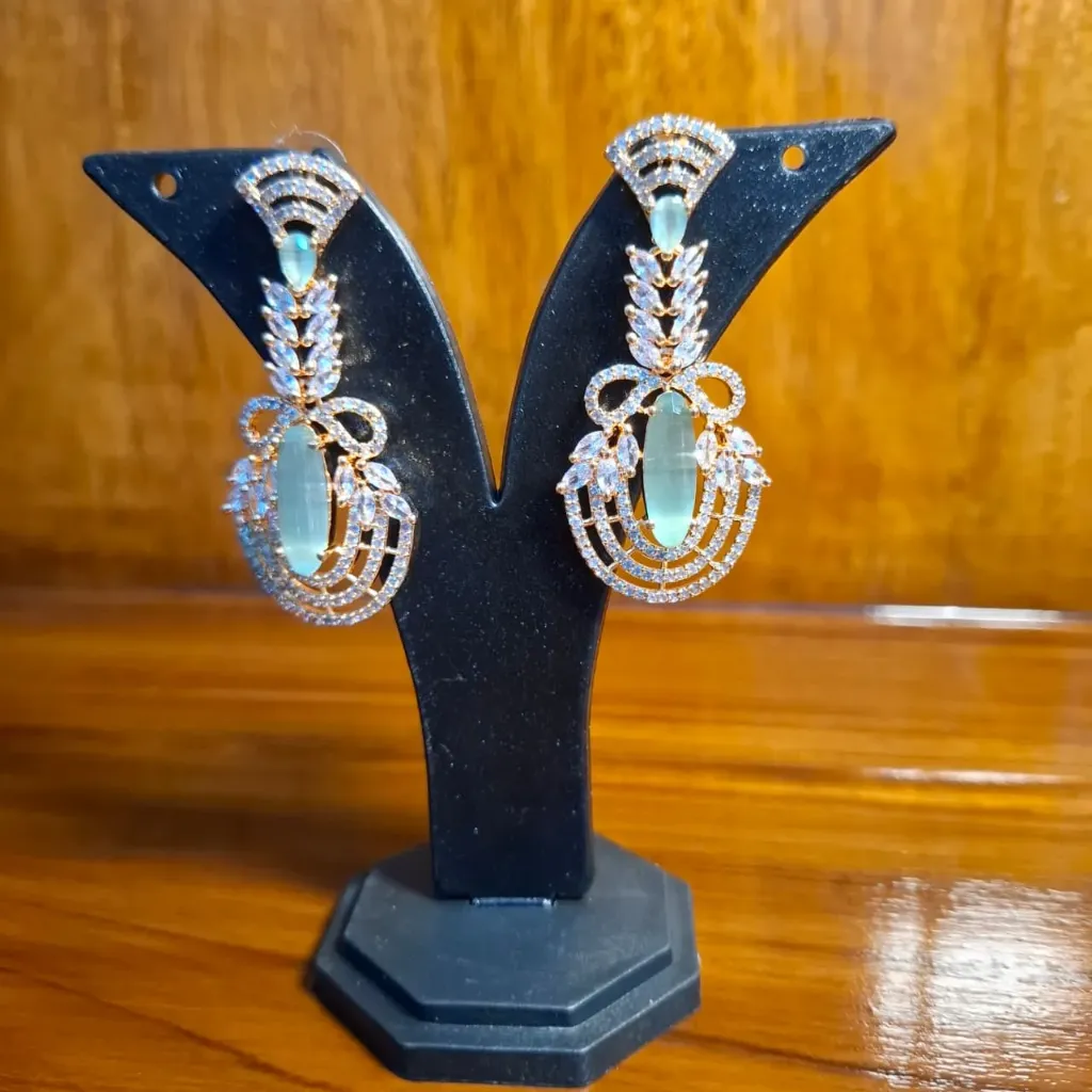 Rose Gold AD Danglers