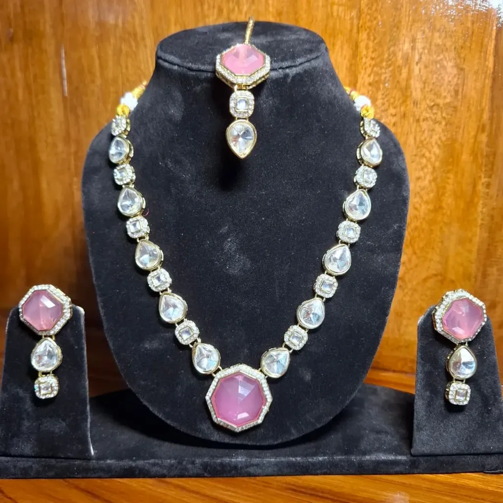 Pink Mosanite Set
